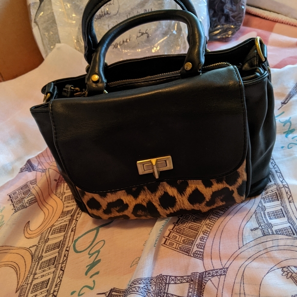 Vintage Leather Satchel Purse - Picture 2 of 15